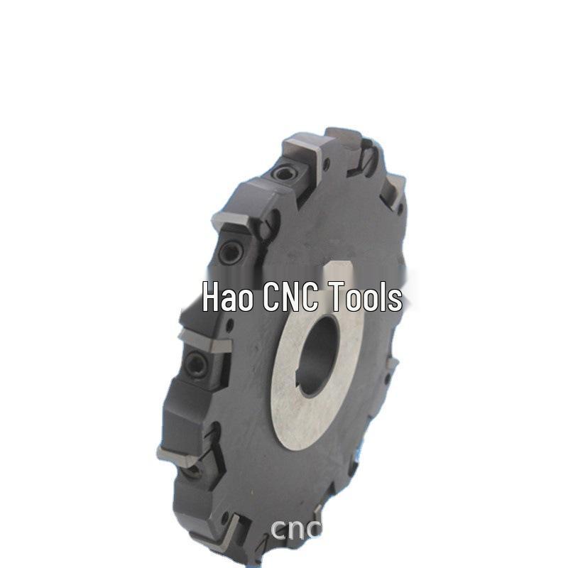 Indexable Dual-Sided Triple-Edge Slotting Cutter Head (100-315MM)