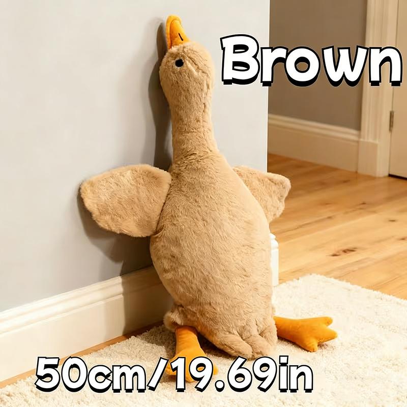 50cm Měkká barevná kachnička plyšová hračka pro kočky psy relaxační společník pro mazlíčky úleva od úzkosti psí kamarád uvolnění energie dárek pro mazlíčky