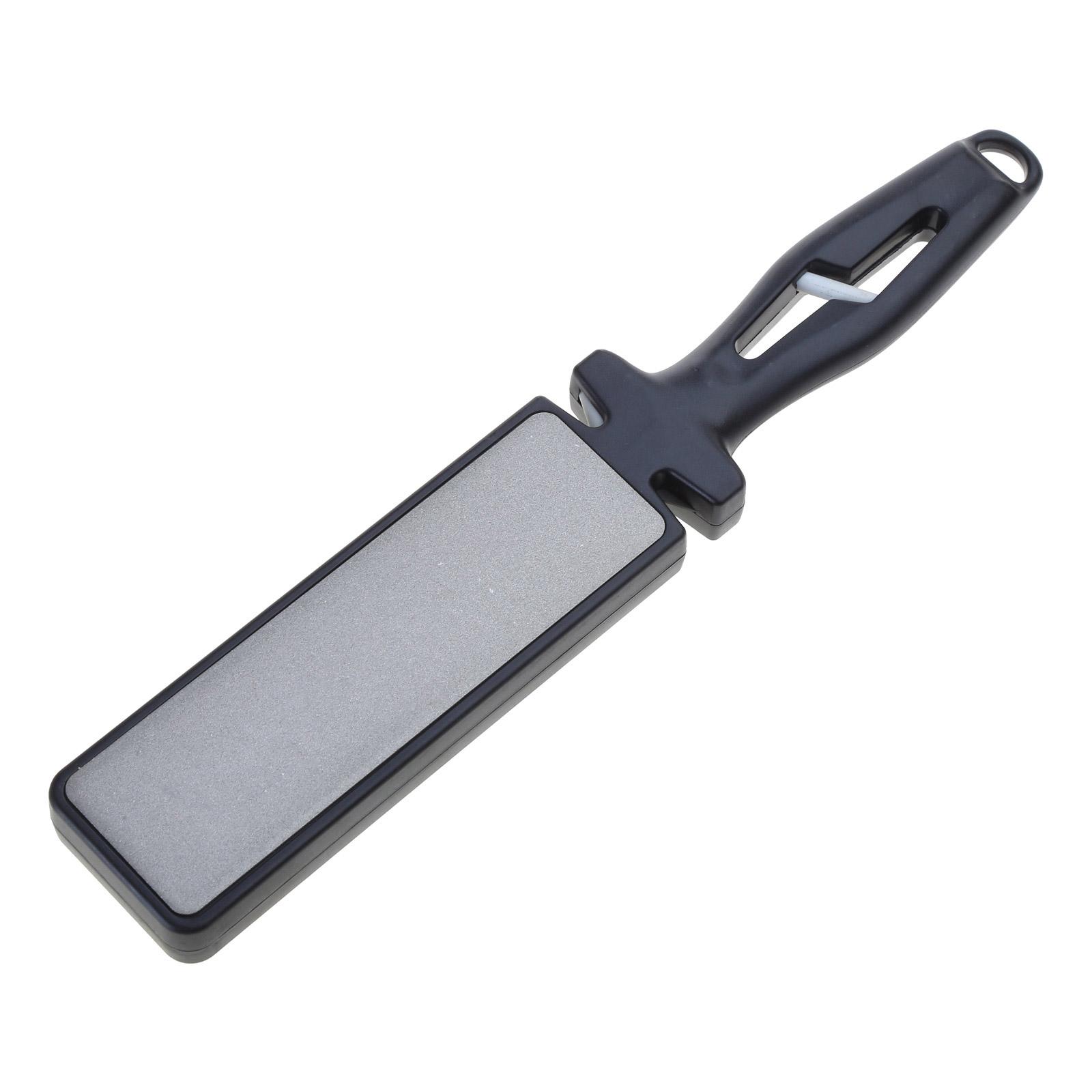 

Double Sided Kitchen Knife Sharpener Diamond Sharpening Stone Coarse and Fine Grits Sharpen Tools with NonSlip Handle 3