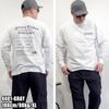 Herren Dickies T-Shirt, lange Ärmel, Ärmellogo, Raglan-Print, Oversized-Silhouette, M, L, XL, 100% Baumwolle, 10001798 (JP, Alphabet, XL, 4401-D.BLUE)