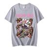Demon Killer Jinlu Mitsui Cotton T-Shirt Anime Unisex Summer New Men's and Women's Streetwear