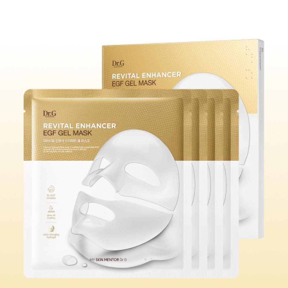 Dr.g Revital Enhancer Egf Gel Mask 4pcs FREE