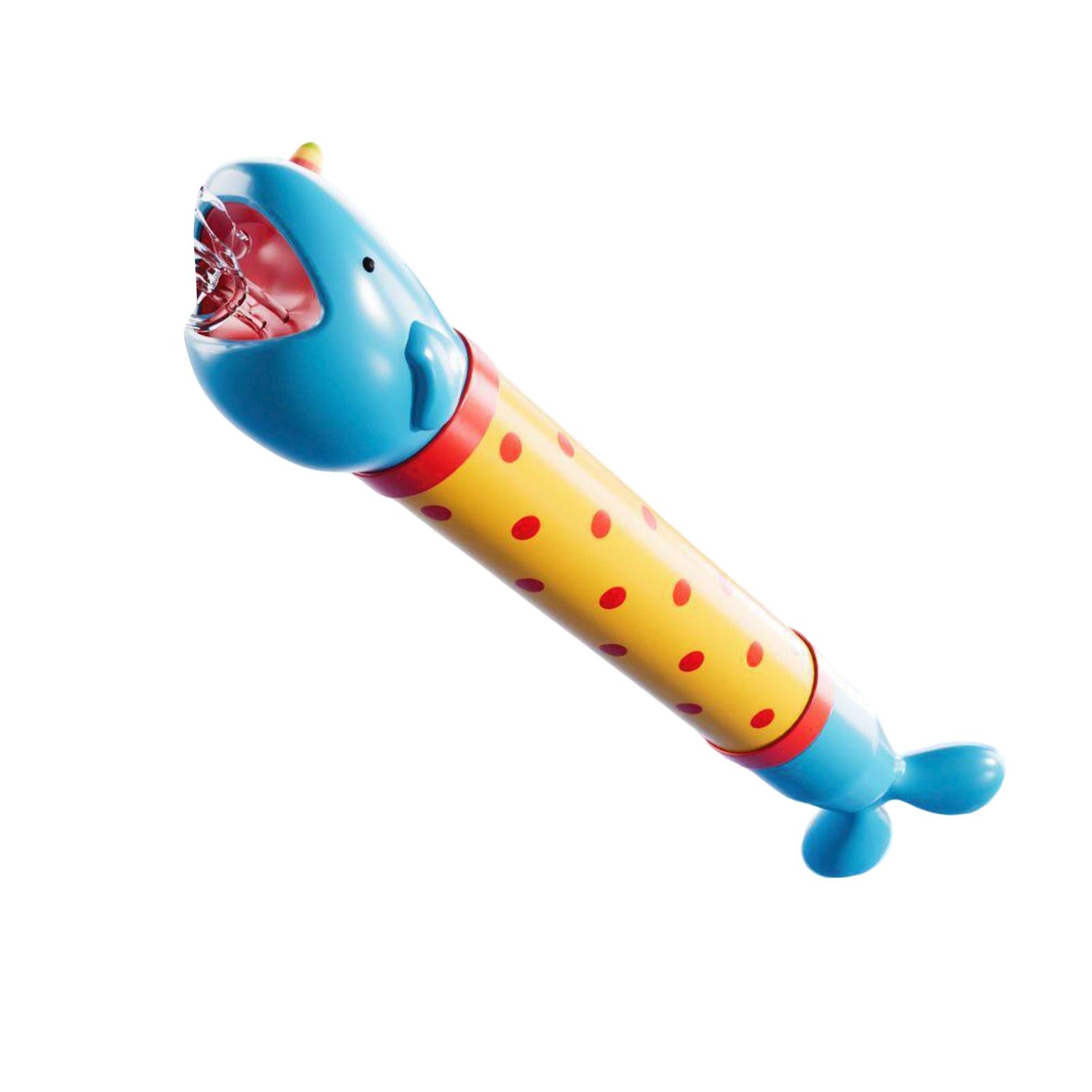 44cm Extendable Water Gun Multi-Hole Water Cannon Beach Toy Children s Outdoor Water Play Toy for Summer Activities жёлтый