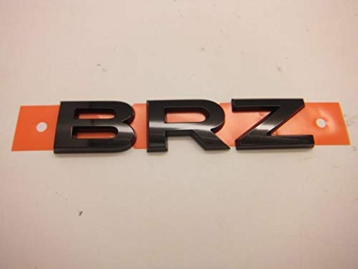 Subaru BRZ Rear Letter Mark BRZ Black (ZC)