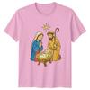 Nativity Scene Christmas Holidays Unisexs TShirt Unisexs Tee Graphic Unisex Apparel