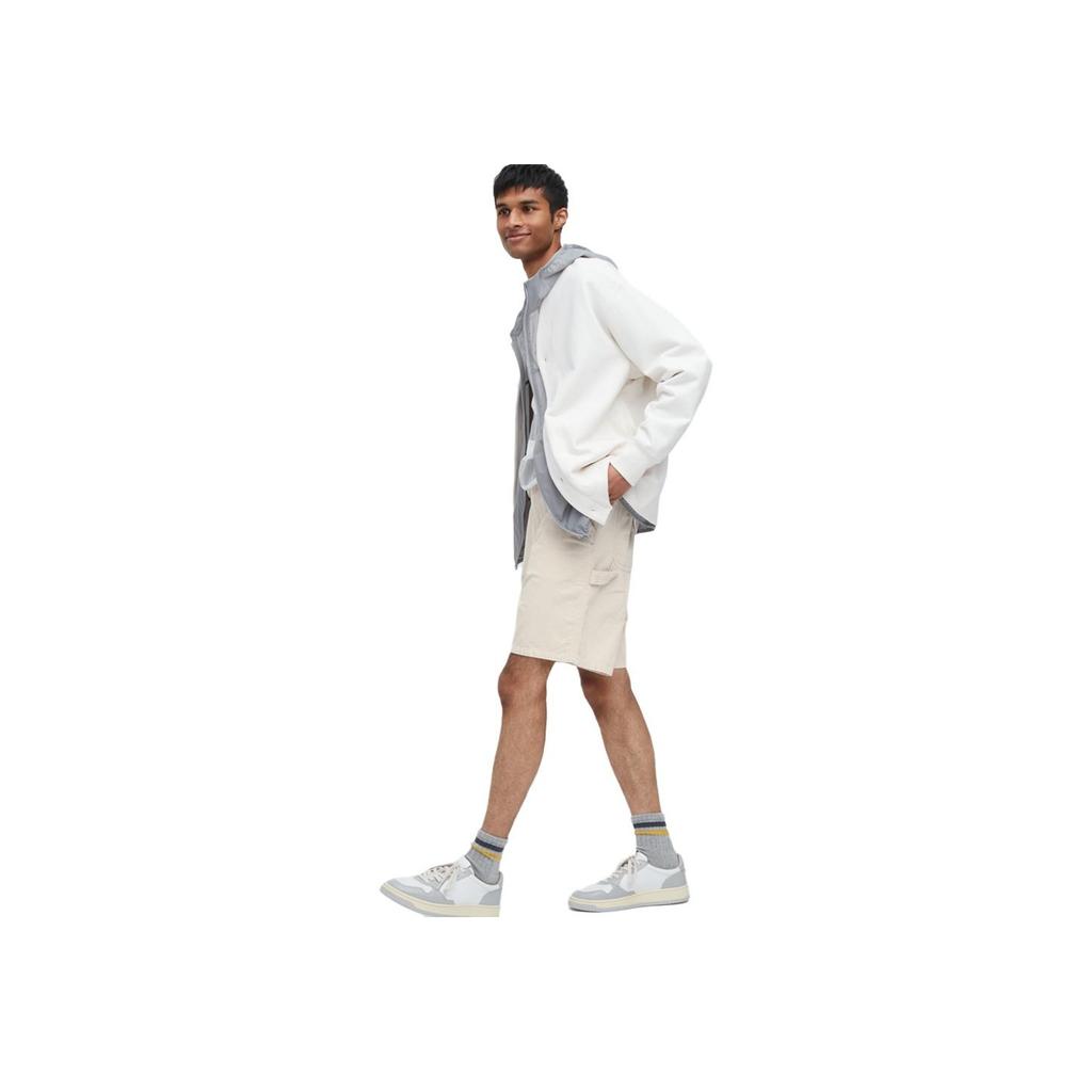 Uniqlo Corduroy Casual Shorts Unisex shorts Light-Beige UQ461503000