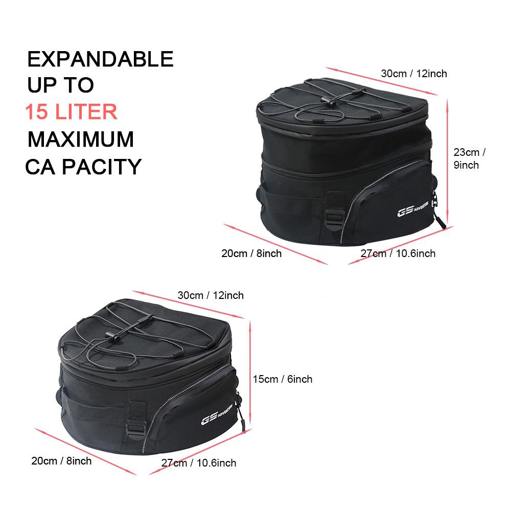 Universal Motorcycles Tail Rear Bags Luggage For Yamaha Mt 07 Mt09 For Honda Africa Twin Crf1000l Nc700 For Kawasaki Z900