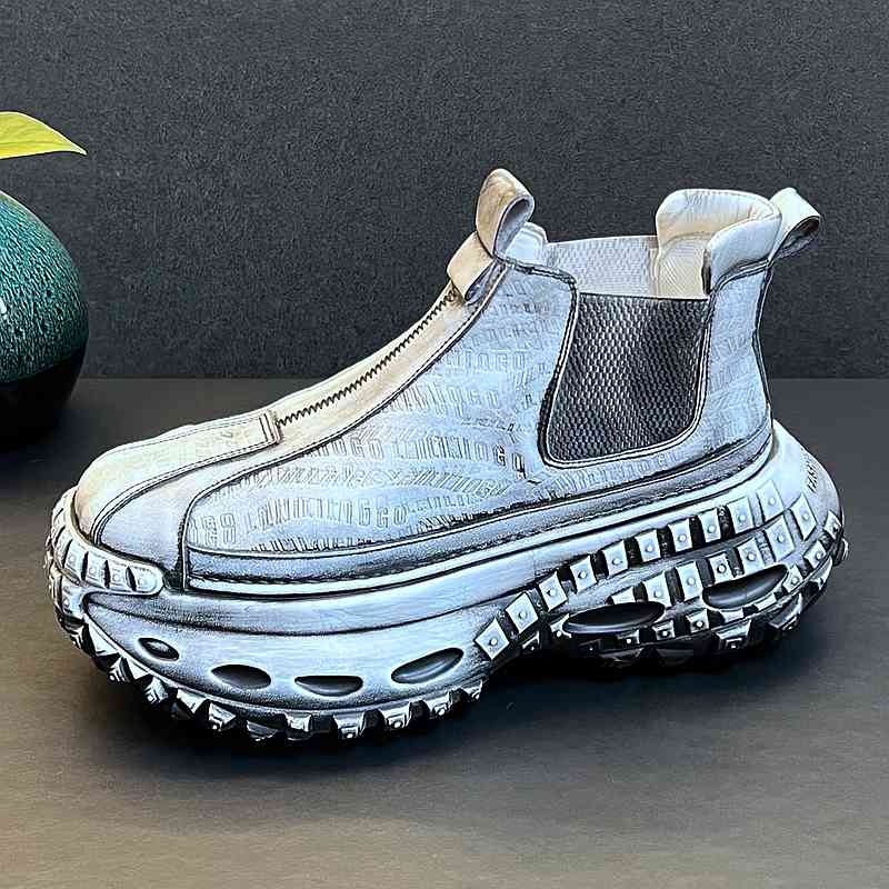 

Мода Винтаж Мода Новый Дизайнер Высокие Топы Мужская Текстовая Повседневная Обувь Балетки Мокасины Кроссовки для Ходьбы Zapatillas Hombre Ботильоны 38