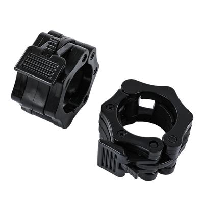 1 Pair Barbell Collar Lock Clips Gym Dumbbell Buckle Weight Lifting Bar Clamp for Fitness Body