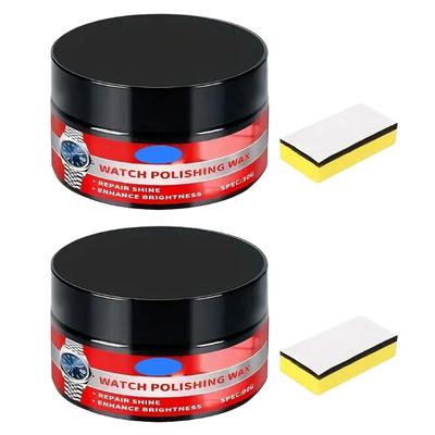 Quick Restorers Polish Paste Repair Solution for Efficient Scratch Removal On Watches Crystal Metal and Glass Surfaces