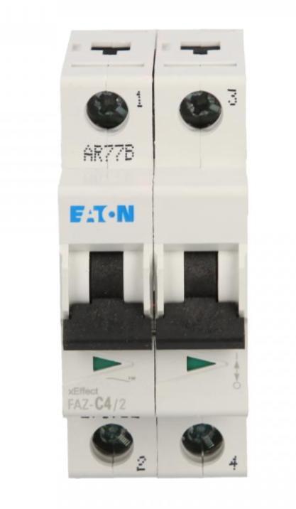 Wyłącznik Nadprądowy 2P C 4A 15Ka Ac Faz C4/2 278752
