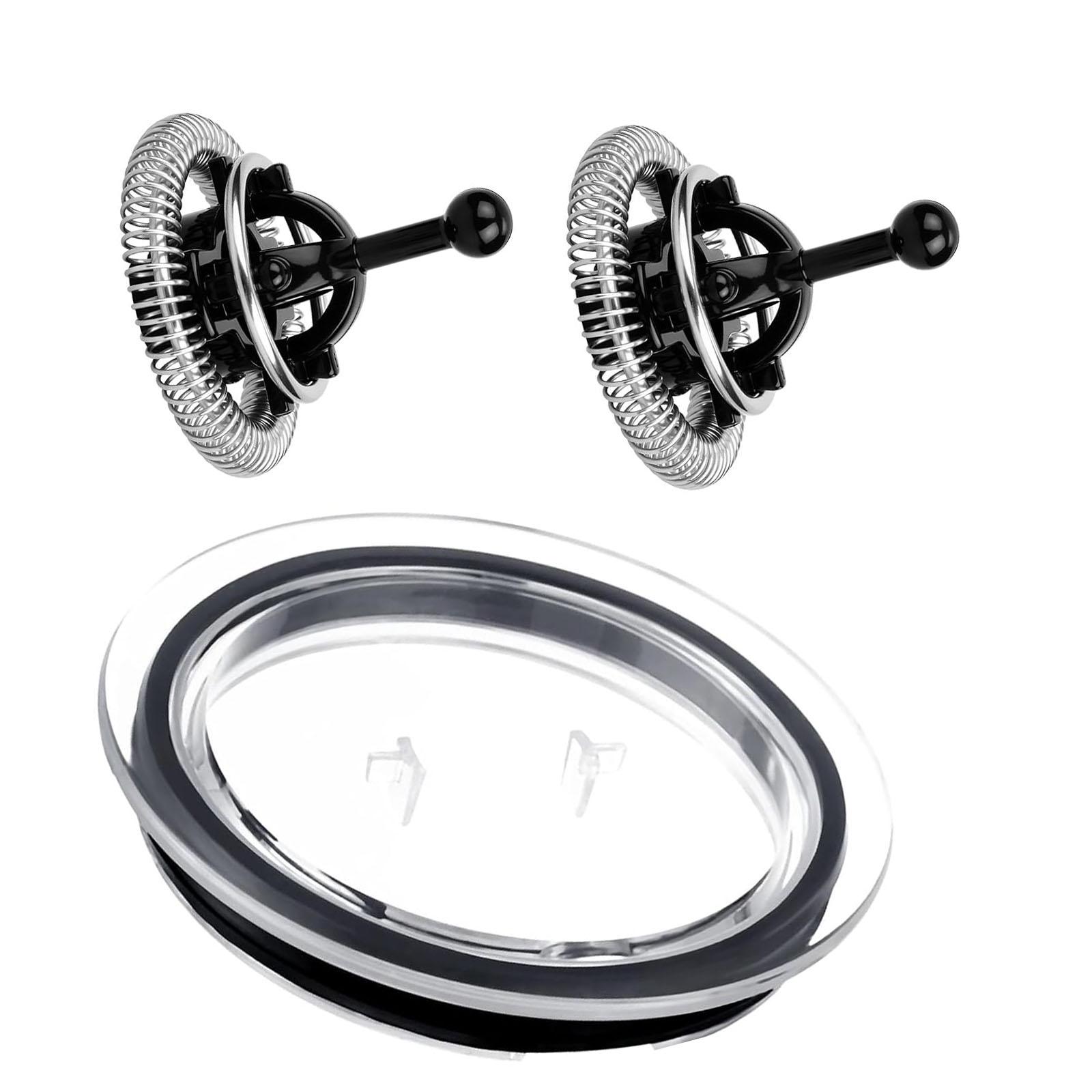 Electric Milk Frother Lid And 2 Whisks Replacement Parts For Frothing Devices Heat Resistant Milk Frother Components 1