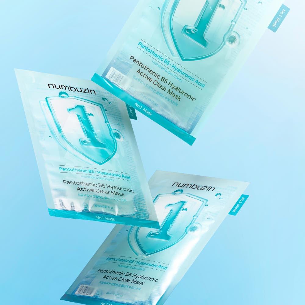 numbuzin No.1 Pantothenic Acid Soothing Sheet Mask Hydrating Refreshing 26ml