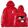 Yagami Light  L·Lawliet Death Note Men's Hoodie Sweatshirt Men Womnen Fashion Brand Design Pullover Men's Fleece Hoodies