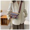 Ethnic Style Womens Shoulder Bag With Nylon Material And Woven Design For Daily Use