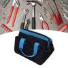 Hand Tool Bag Wide Mouth   Storage Packet with Shoulder Strap for Electrician Carpenters