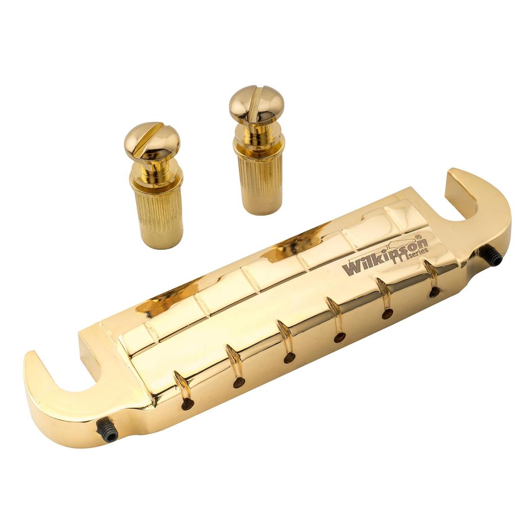 Wilkinson WOGT2 Wraparound kobylka USA pro Les Paul Epiphone SG Elektrická Zlatá 10,4 mm Kytara,