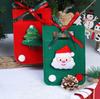 Eco-Friendly Santa Felt Bag Recycled Handbag for Christmas Eve Apple Candy Gift-Easter Promotion