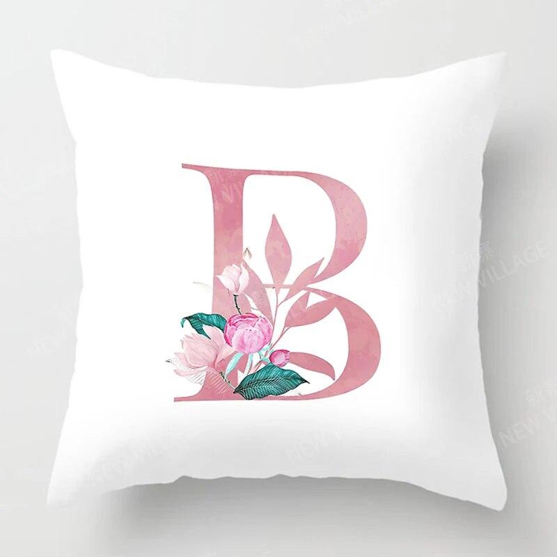 Bedroom Living Room Sofa Cushion Cover Letter Word Pattern Pillow    Home Decor Throw