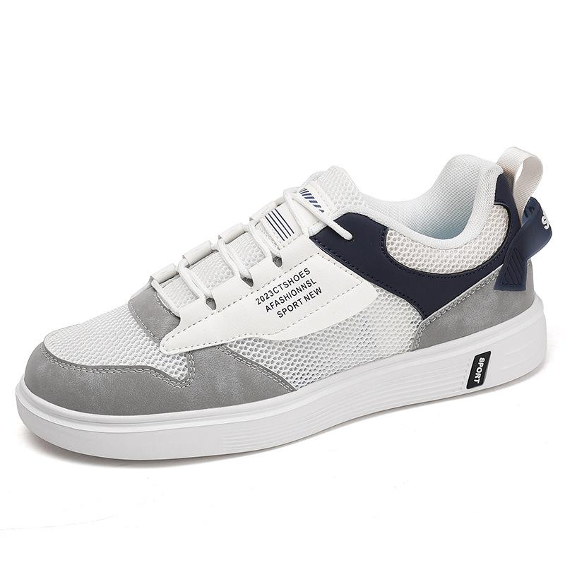 

Large size new board shoes men s summer low-top flat-bottom casual shoes men s mesh breathable sports fashion men s shoes 39