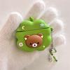 Four-leaf Clover Easy Bear for Airpods4 Apple Bluetooth Wireless 1/2/3 Generation Pro2 Earphone Cover Silicone Case