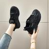 Beliebte Sportschuhe Plateausohle vielseitig dünne Laufnetzschuhe Damen Frühjahr 2025 neue Mesh atmungsaktive Dad-Schuhe