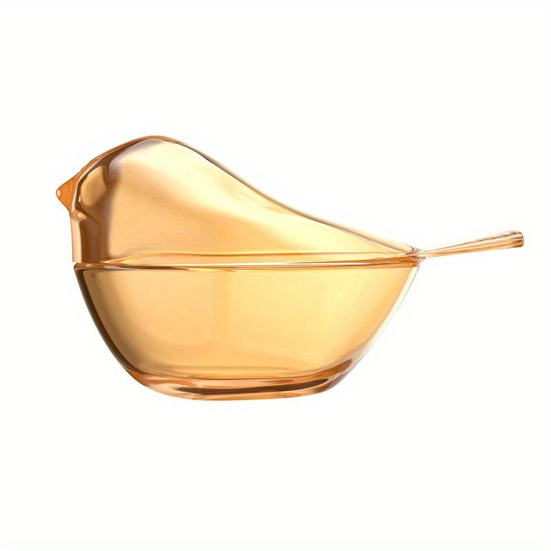 

12*7*7 см, 1 шт., банка для хранения украшений в виде птиц из янтарного стекла, туалетный столик, сортировочная коробка для хранения колец и сережек в скандинавском стиле. коричневый