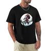Santa Downhill Mountain Bike Adventure Tshirt Comfortable Work Wear Tee