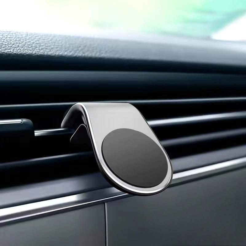 

Magnetic Car Phone Holder Universal Air Vent Car Phone Mounts серебряный