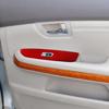Red Carbon Fiber Interior Rear Door Control Cover Trim For Lexus RX330 RX350
