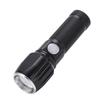 Flash Light P01 Portable Waterproof Black Handheld Flashlights with Data Cable for Camping Hiking Walking