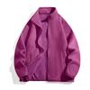 Men's Autumn and Winter Fleece Windproof Stand-up Collar Warm Fleece Jacket Couple Multi-color Versatile Jacket