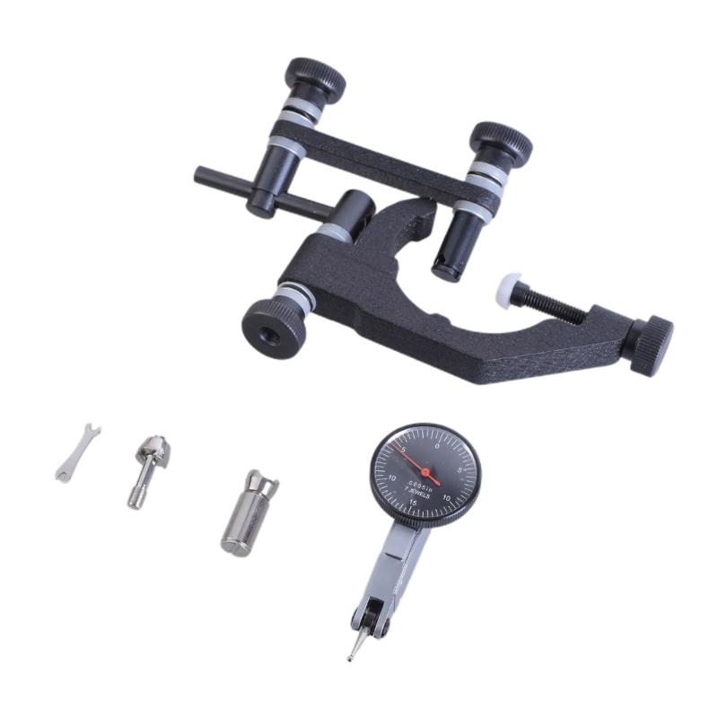 Professional Dials Indicator with Strong Holder Accurate Measurements Tool Set Perfect for Machinists & Technicians