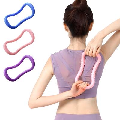 Yoga Circle Pilates Stretch Ring Home Women Fitness Equipment Fascia Massage Body Workout Exercise Resistance Support Tool
