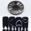 1 Box Colorful Shiny Round Ultrathin Sequins Colorful Nail Art Glitter Tips 3D Nail Decoration Manicure DIY Accessories