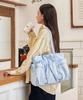 Mah Shiro Puff Tote Bag - Black