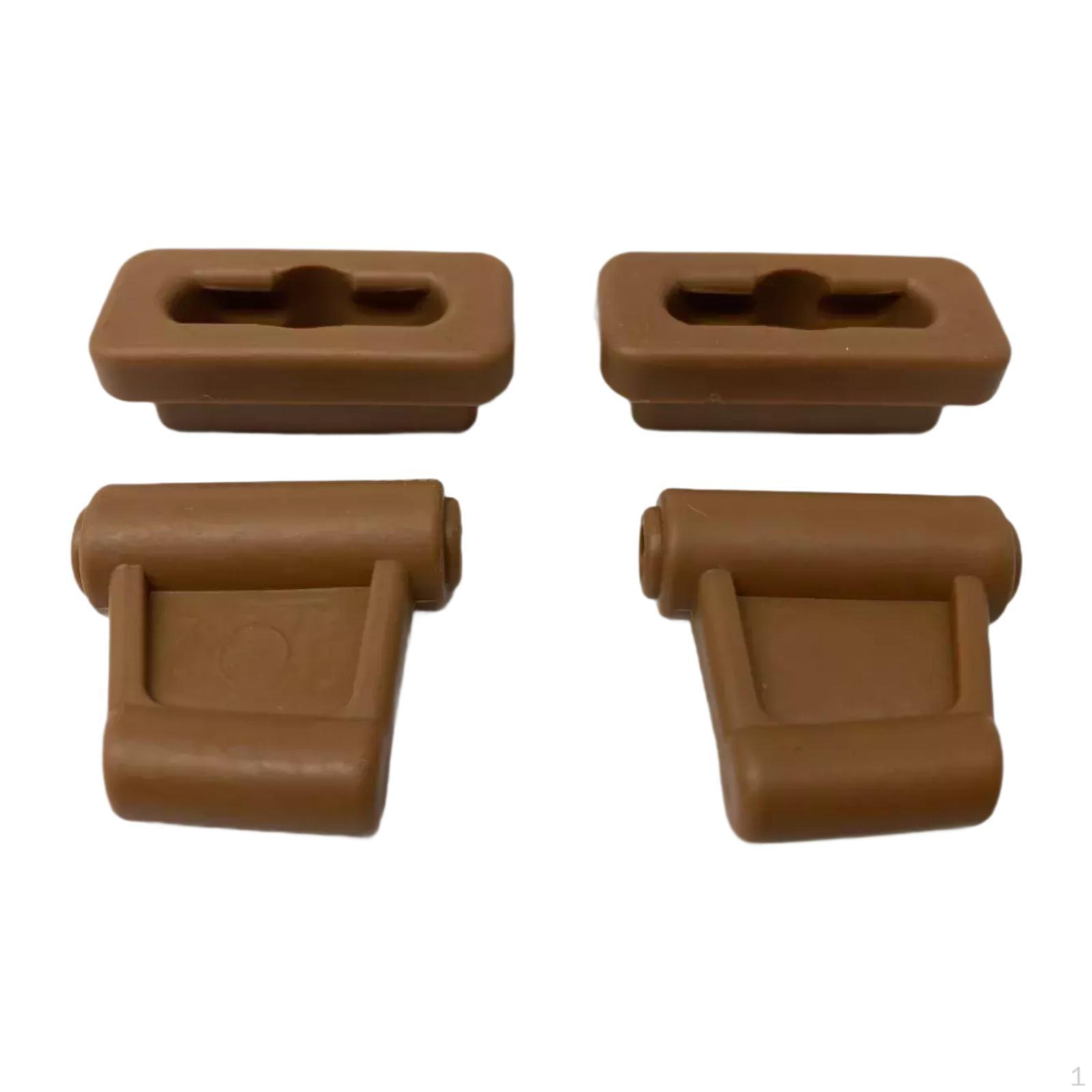 

2 комплекта зажимов солнцезащитного козырька 1078110141 для деталей установки 450SL жёлтый