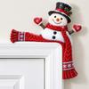 Wooden Door Topper Double-sided Printing Door Frame Decoration Animal Door Corner Decor  Bar