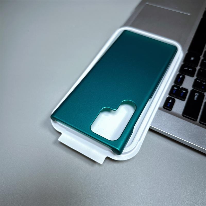 

UltraThin Frameless Sandstone Hard Phone Case For Samsung Galaxy S26 S25 S24 S23 S22 Ultra Plus Solid Color Matte PC Armor Cover Galaxy S26 Ultra