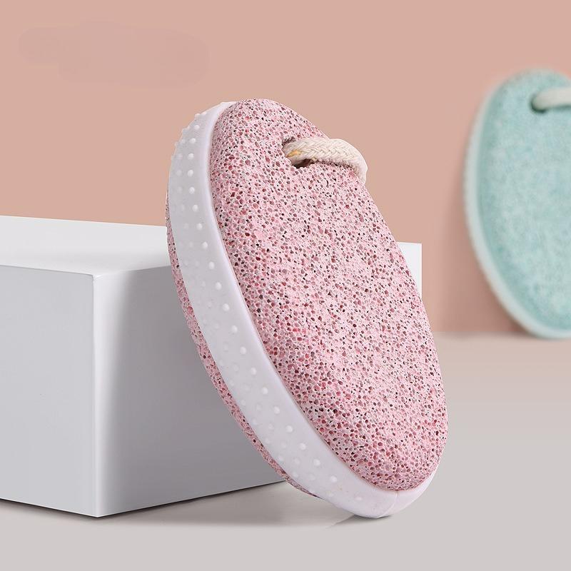 

Grinding stone foot file foot grinding artifact remove the heel dead skin calluses pedicure volcanic pumice rubbing stone розовый