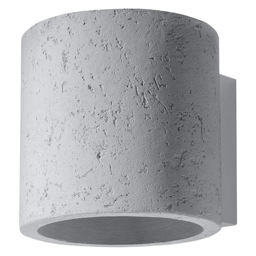 Kinkiet Amero 1 G9 Szary Beton Lumilo 04.414.86