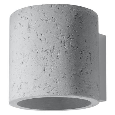 Kinkiet Orbis 1 G9 Szary Beton Sollux Sl.0486