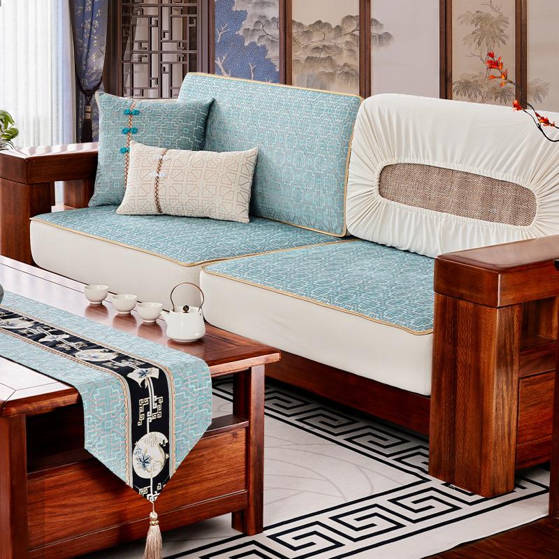 

Universal Stretch Sofa Cover All Inclusive Full Covered Anti Scratching Four Seasons New Chinese Sofa Protector 60*60cm