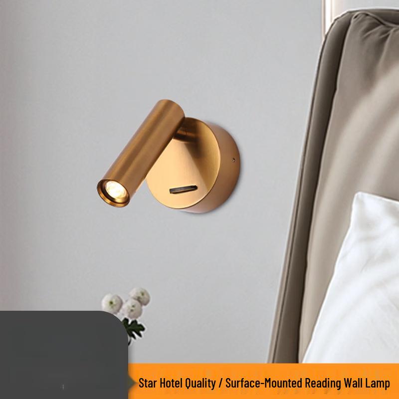 Meng Pao Minimalist Hotel Reading Wall Lamp