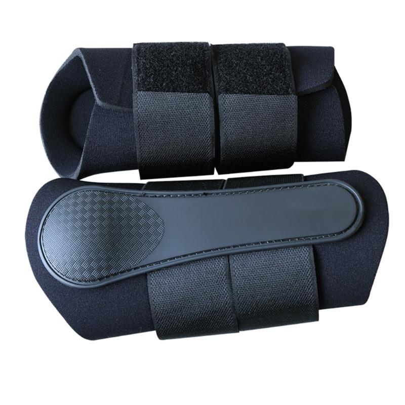 Ergonomic Curved Horse Leg Wrap Protectors Horse Leg Guards Featuring High Strength Armors Soft Lining 4 Size Option