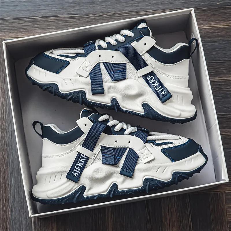 Low-top Wear-resistant Fashion Heightening Casual Shoes Men's Trendy Breathable Comfortable Versatile Sneakers
