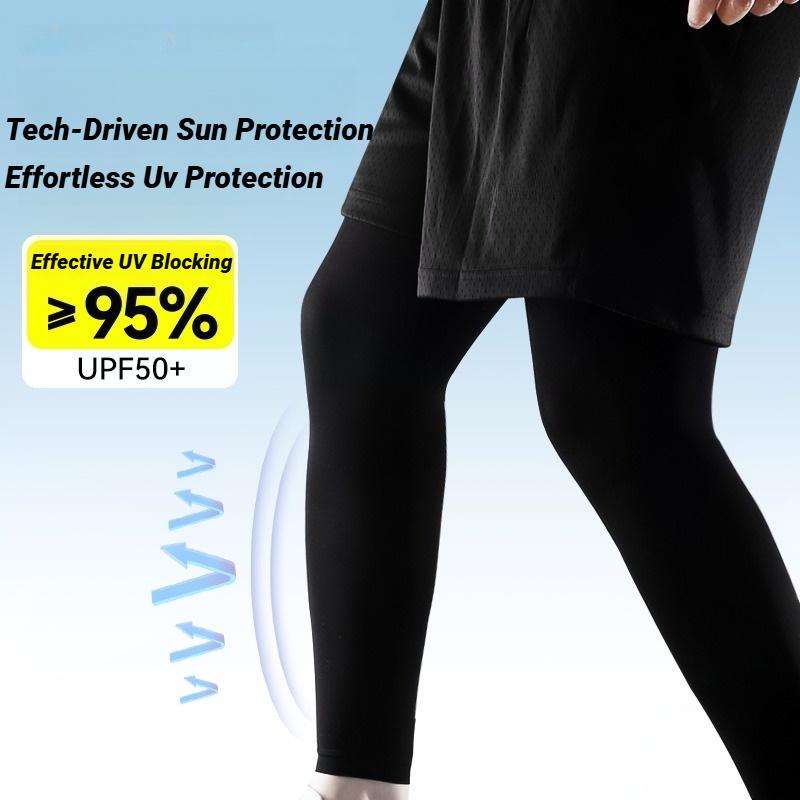 Durable And Safe Summer Cycling Leg Compression Sleeves Outdoor Sports Quick Dry Knee Protection Leggings Running Basketball Anti Legs Non-Slip
