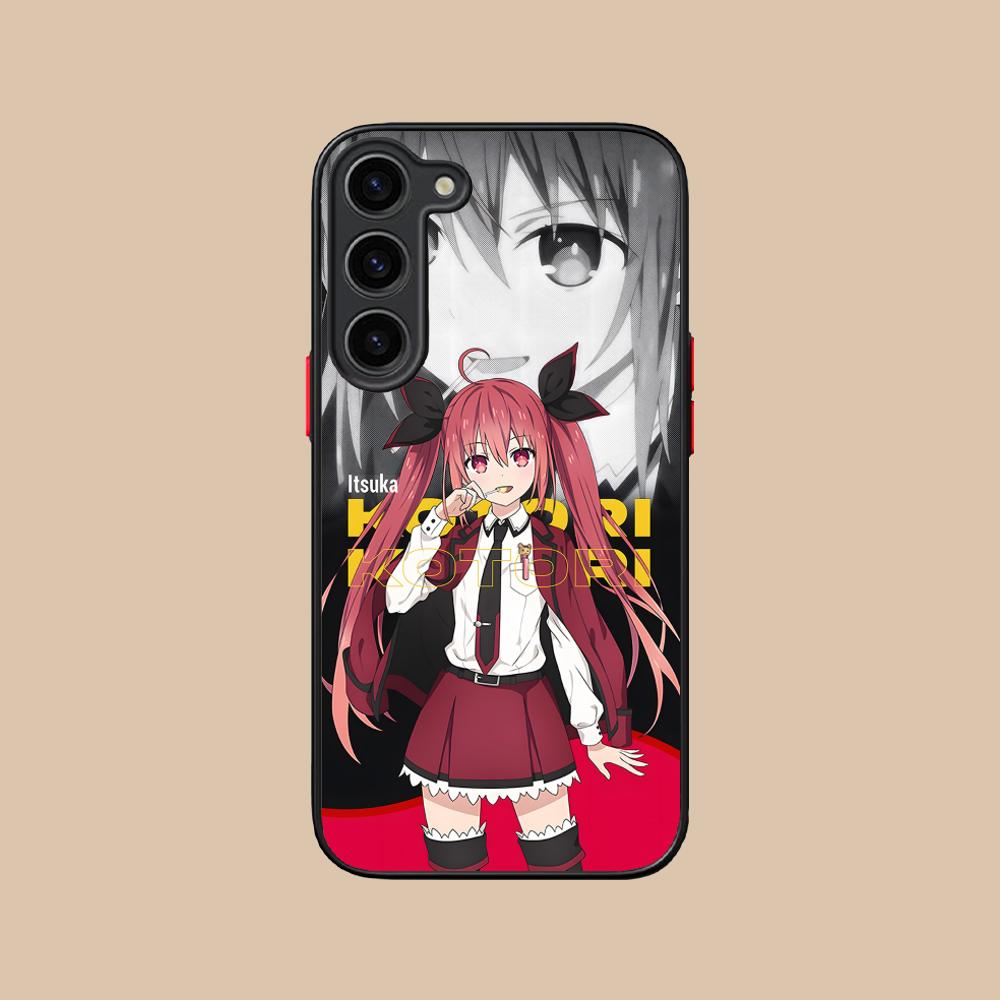 Date a Live Kotori Itsuka Silikon Handyhülle für Samsung Galaxy S26 S25 S24 S23 S22 S21 Plus FE Ultra Bunte Hülle