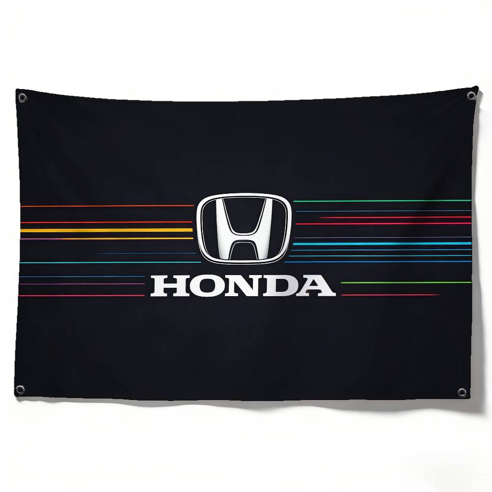 

Motorcycle For HONDA Decorative Flag High Quality Polyester Fade Resistant Machine Washable Indoor Outdoor Hanging Banner (as the picture,50x70cm)