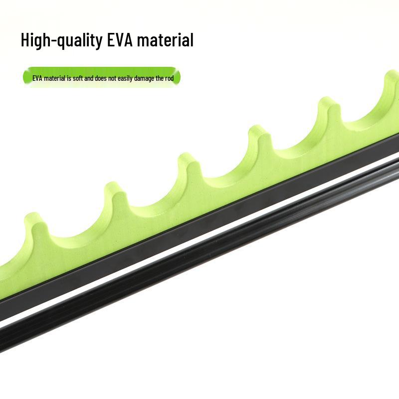 Portable Folding Dual-Use Fishing Rod Holder: Multi-Hole Retractable Stake for Sea and Hand Rods